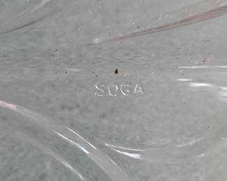 Soga Japan Crystal Clear Fruit Bowl fourth image