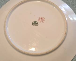 Hand Painted Floral Plate second image
