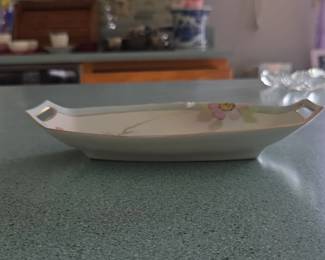 Hand Painted Nippon Celery Dish second image