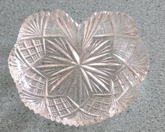 American Brilliant Cut Glass Bowl