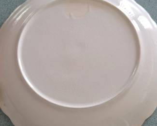Vintage Lustreware Rose Plate second image