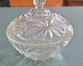 Anchor Hocking Star of David Candy Dish