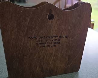 Wooden Letter Holder third image