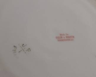 Dulin  Martin floral plate third image