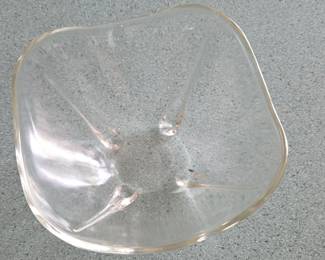 Anchor Hocking Swedish Modern Footed Bowl second image