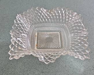 Indiana Glass Diamond Point Candy Dish
