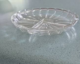 Indiana Glass Colonial Starburst Divided Relish Dish second image
