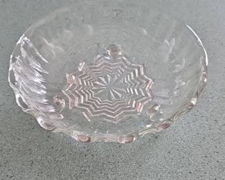Indiana Glass Harvest Grape Footed Bowl