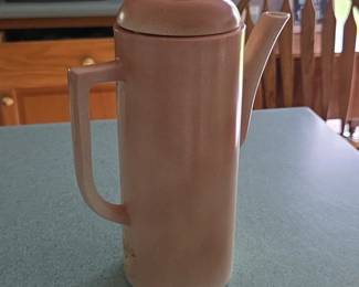 HandPainted Ceramic Coffee Pot second image