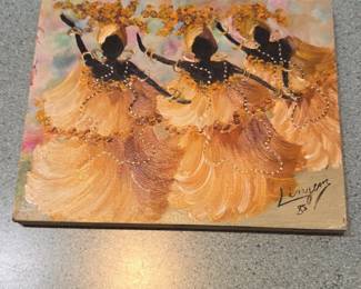 Linda H. Marcem Dancers Painting