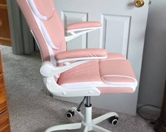 Pink Gaming Chair second image