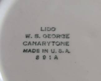 W. S. George Lido Serving Bowl third image