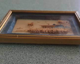 Vintage Cork Art Diorama third image