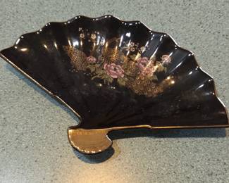 Otagiri Fan Shaped Trinket Dish