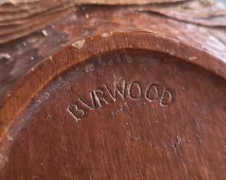 BVRWOOD Carved Wood Duck Tray third image