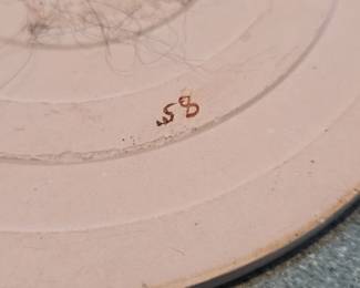HandPainted Ceramic Plate second image
