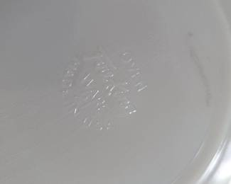 FireKing Bonnie Blue Tea Cup  Saucer third image