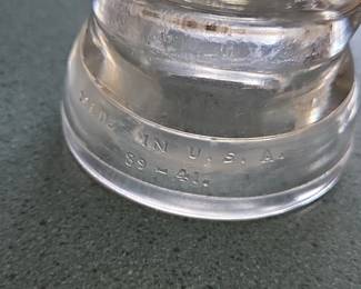 Glass Insulator Made in U.S.A. third image