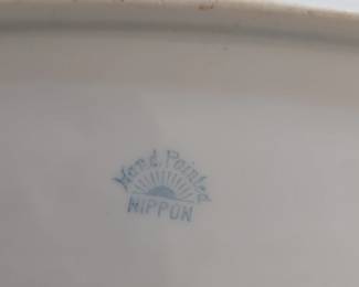Hand Painted Nippon Celery Dish third image