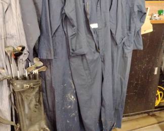 Coveralls and clubs