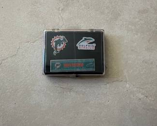 Miami Dolphins Commemorative Pin Set