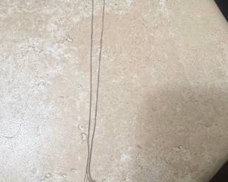 Polished Stone Pendulum Necklace