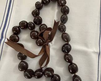 Kukui Nut Lei Necklace