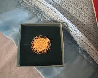 Florida Marlins 1997 World Series Champions Pin