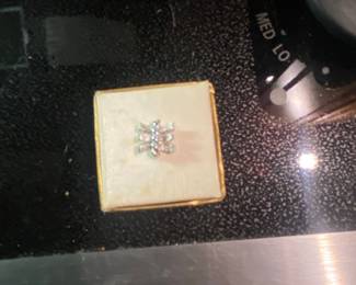 Diamond Cluster Pin