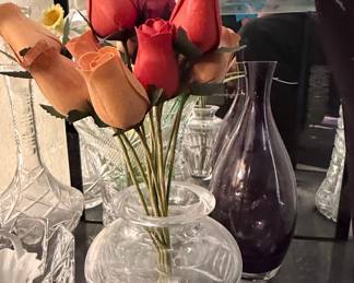 Pompei 8" Crystal Vase