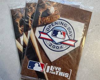 MLB Opening Day 2004 Program