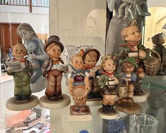 Hummel Figurines - "The Little Fiddler" and others