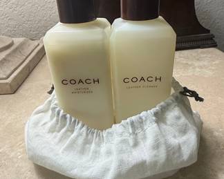 Coach Leather Cleaner and Leather Moisturizer Set
