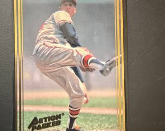 1992 Action Packed Warren Spahn Baseball Card #16