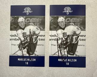 Marcus Nilsson Florida Panthers Autographed Photo