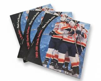 2000-2001 Florida Panthers Photo Card Booklets