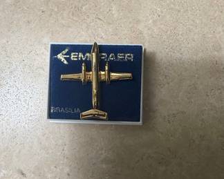 Embraer EMB 110 Bandeirante Lapel Pin