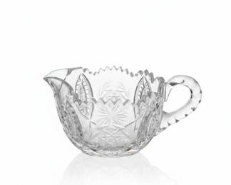 Cut Crystal Gravy Boat