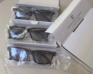 Theater 3D Glasses (4 Pairs)
