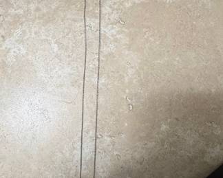 Silver Initial 'M' Necklace