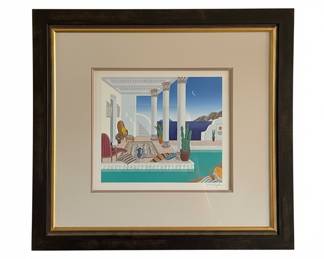 Thomas McKnight "Andalusian Pool" Serigraph 88/216