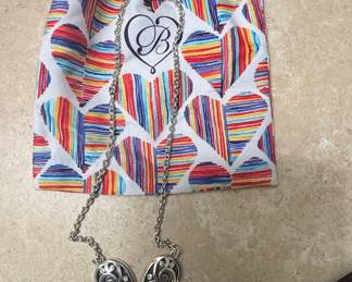Brighton Butterfly Necklace with Pouch