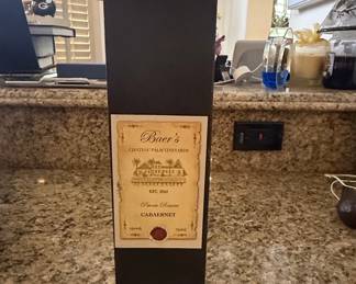Baer's Chateau Palm Vineyards Private Reserve Cabernet Wine Set