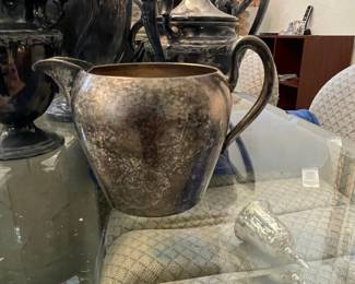 Academy Silver on Copper Creamer Pitcher