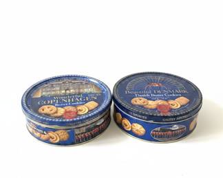 Jacobsen's Butter Cookies Tins