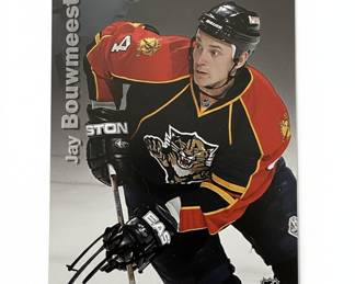 Jay Bouwmeester Florida Panthers Hockey Card