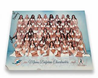 2014 Miami Dolphins Cheerleaders Team Photo
