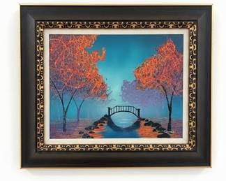Michael Romero "Finally Peace" Framed Painting