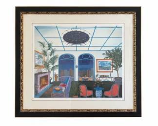 Fanchch Ledan "Interior with MONET" ~ Hand Signed 151/195
