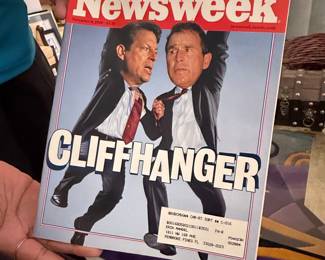 Newsweek Magazine: "Cliffhanger" - November 6, 2000